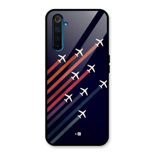 Flying Planes Glass Back Case for Realme 6 Pro