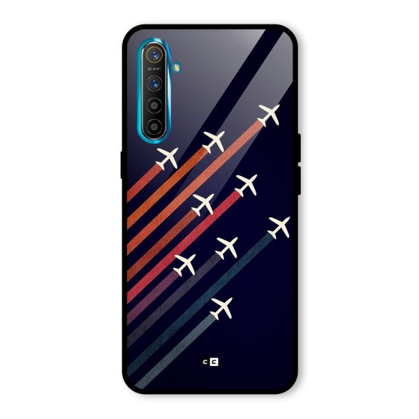 Flying Planes Glass Back Case for Realme X2