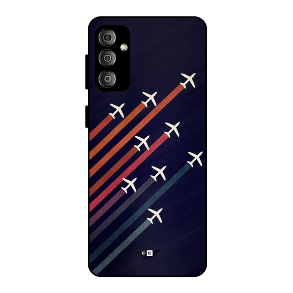 Flying Planes Metal Back Case for Galaxy F23