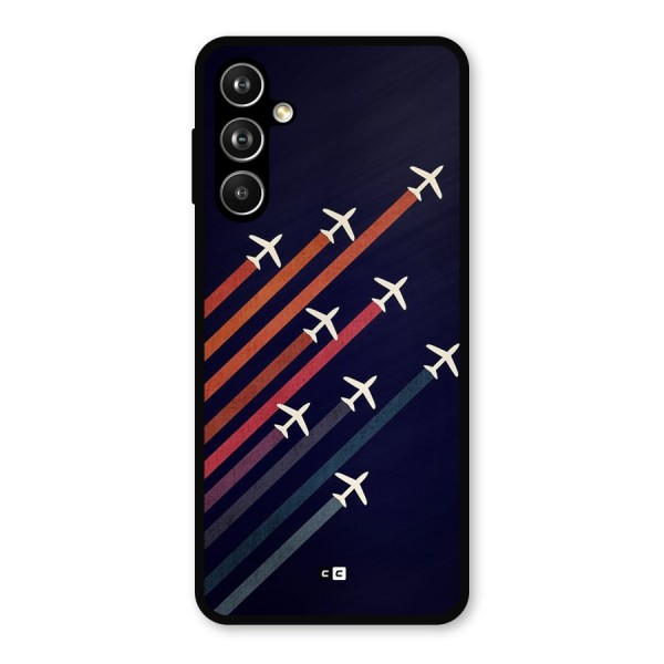 Flying Planes Metal Back Case for Galaxy F54