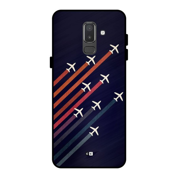 Flying Planes Metal Back Case for Galaxy On8 (2018)