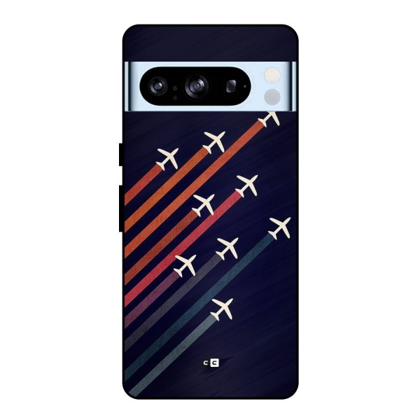 Flying Planes Metal Back Case for Google Pixel 8 Pro