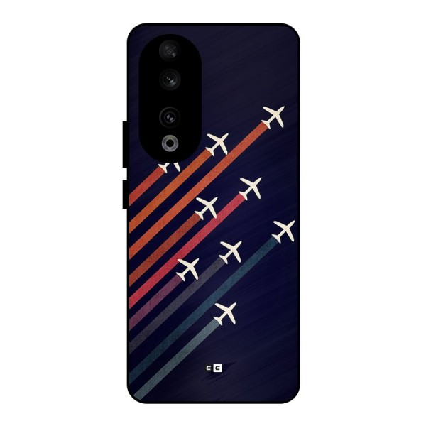 Flying Planes Metal Back Case for Honor 90