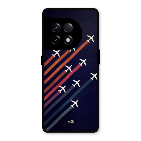 Flying Planes Metal Back Case for OnePlus 11R