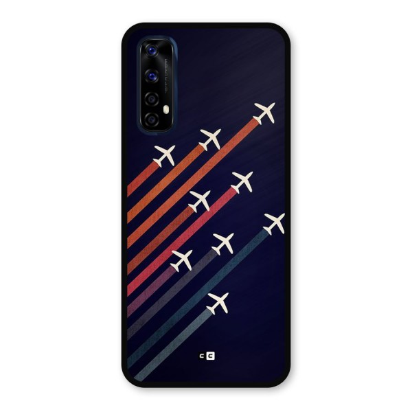 Flying Planes Metal Back Case for Realme 7