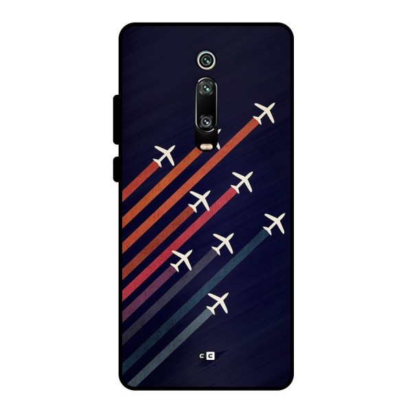 Flying Planes Metal Back Case for Redmi K20 Pro