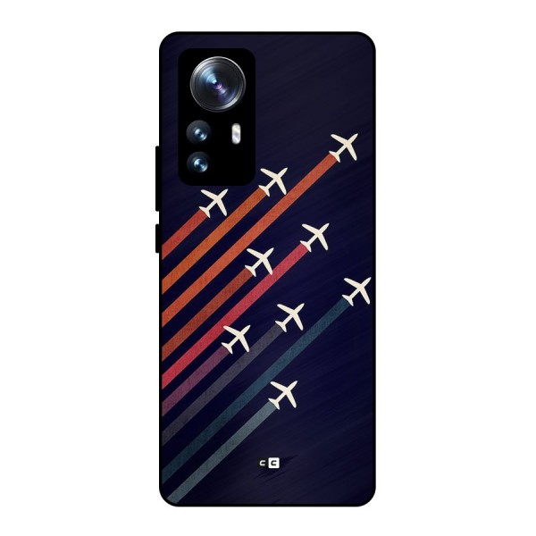 Flying Planes Metal Back Case for Xiaomi 12 Pro