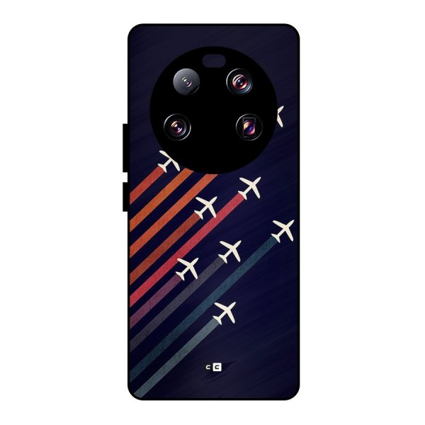 Flying Planes Metal Back Case for Xiaomi 13 Ultra