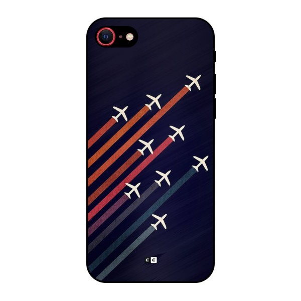 Flying Planes Metal Back Case for iPhone 7