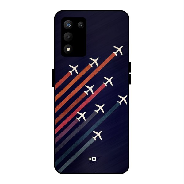 Flying Planes Metal Back Case for realme 9 5G SE