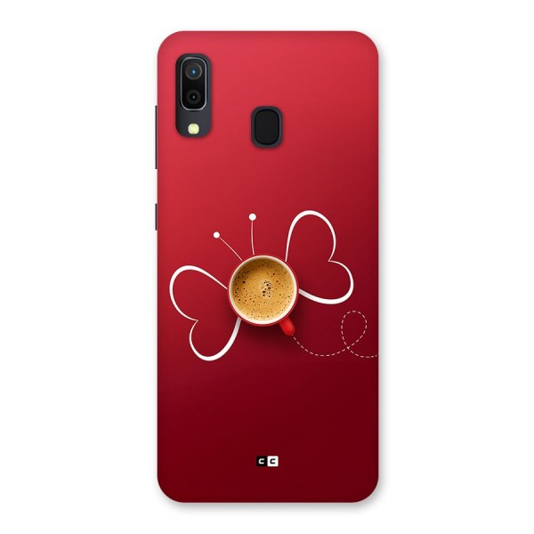 Flying Tea Back Case for Galaxy A20