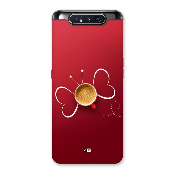 Flying Tea Back Case for Galaxy A80