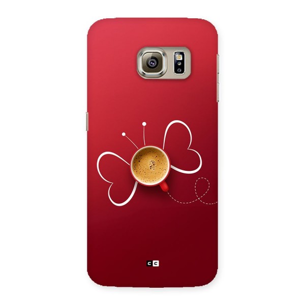 Flying Tea Back Case for Galaxy S6 Edge Plus