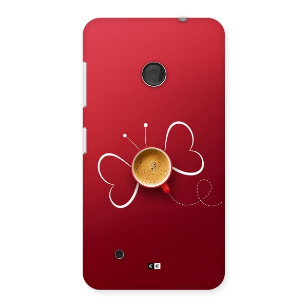 Flying Tea Back Case for Lumia 530