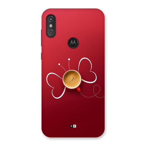 Flying Tea Back Case for Motorola One Power