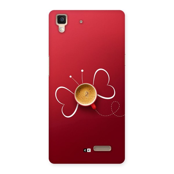 Flying Tea Back Case for Oppo R7