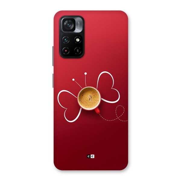 Flying Tea Back Case for Poco M4 Pro 5G