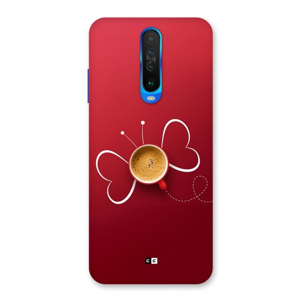 Flying Tea Back Case for Poco X2