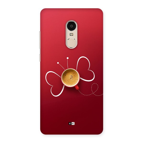 Flying Tea Back Case for Redmi Note 4