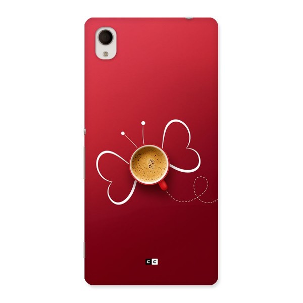 Flying Tea Back Case for Xperia M4