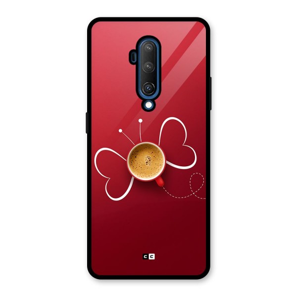 Flying Tea Glass Back Case for OnePlus 7T Pro