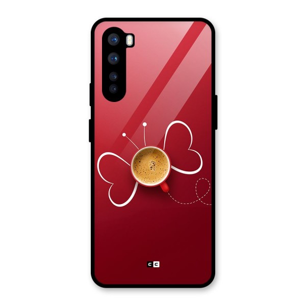 Flying Tea Glass Back Case for OnePlus Nord