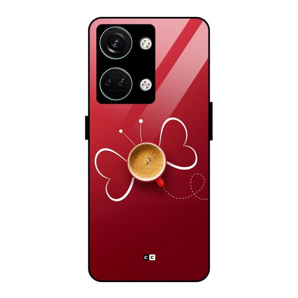 Flying Tea Glass Back Case for Oneplus Nord 3