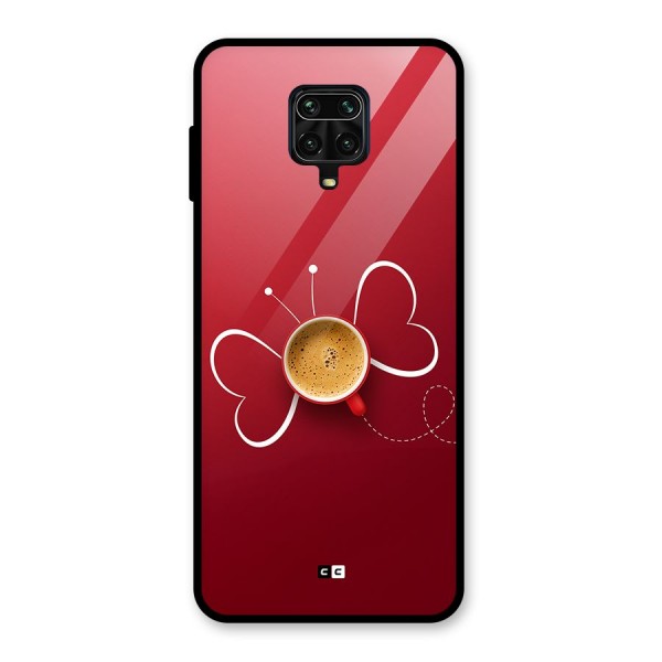 Flying Tea Glass Back Case for Redmi Note 10 Lite