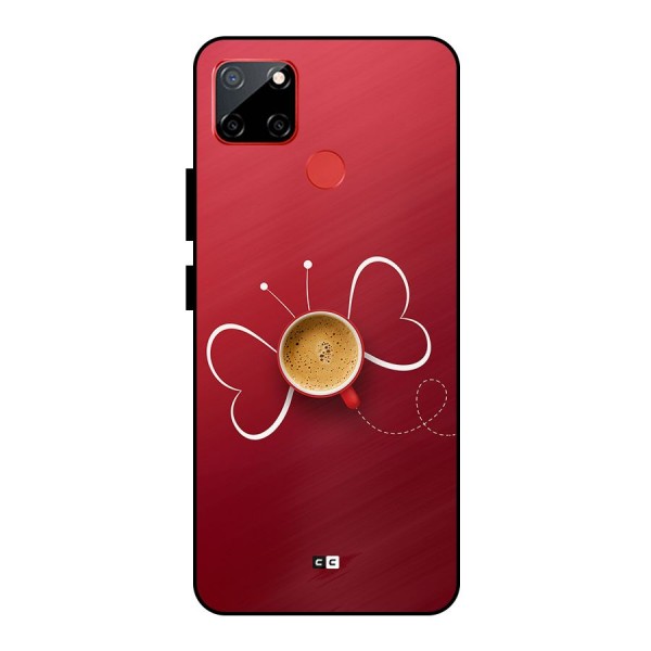 Flying Tea Metal Back Case for Realme C12