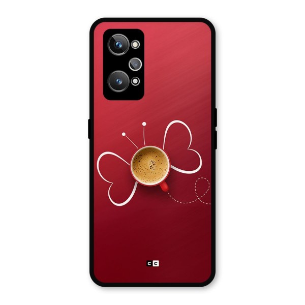 Flying Tea Metal Back Case for Realme GT 2