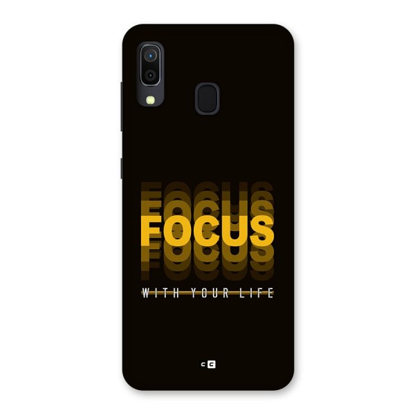 Focus Life Back Case for Galaxy A20