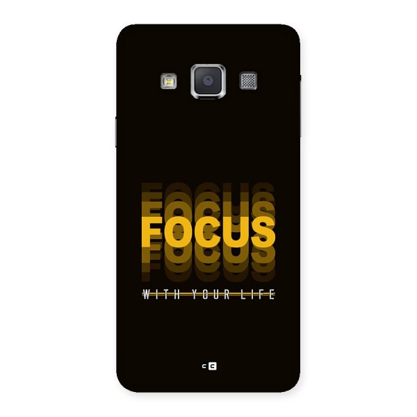 Focus Life Back Case for Galaxy A3