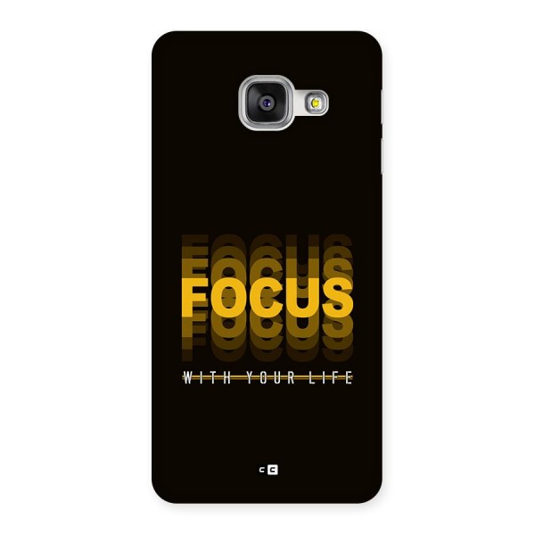 Focus Life Back Case for Galaxy A3 (2016)