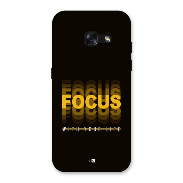 Focus Life Back Case for Galaxy A3 (2017)