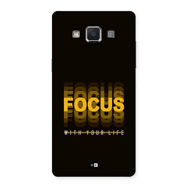 Focus Life Back Case for Galaxy A5