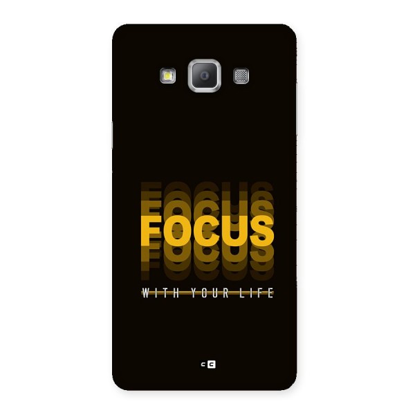 Focus Life Back Case for Galaxy A7