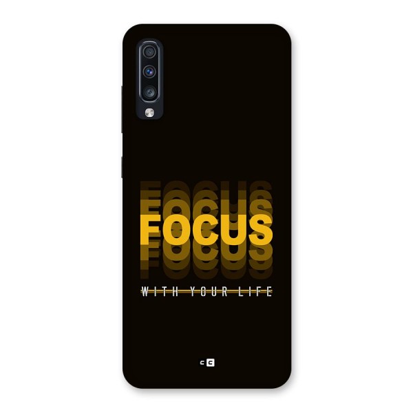 Focus Life Back Case for Galaxy A70s