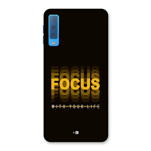 Focus Life Back Case for Galaxy A7 (2018)