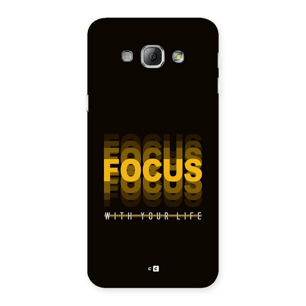 Focus Life Back Case for Galaxy A8