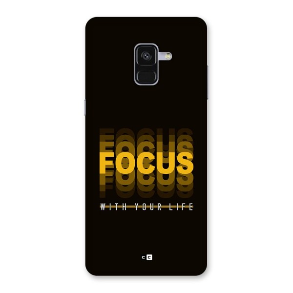 Focus Life Back Case for Galaxy A8 Plus