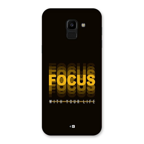 Focus Life Back Case for Galaxy J6