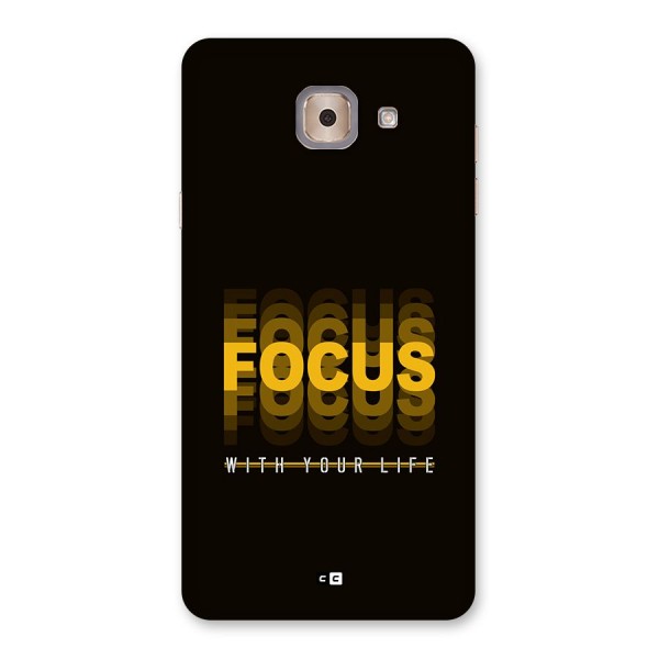 Focus Life Back Case for Galaxy J7 Max