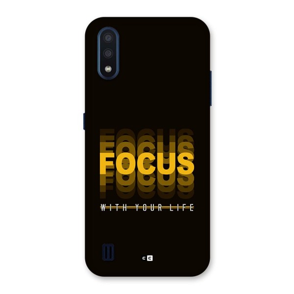 Focus Life Back Case for Galaxy M01