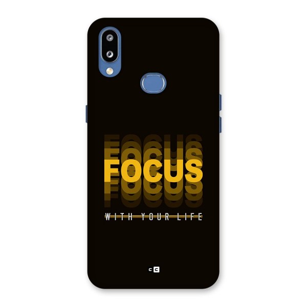 Focus Life Back Case for Galaxy M01s