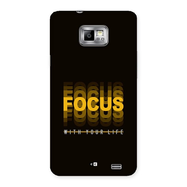 Focus Life Back Case for Galaxy S2