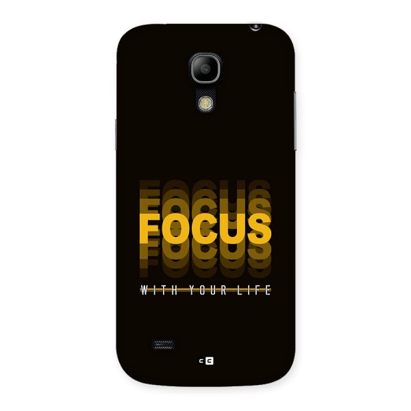 Focus Life Back Case for Galaxy S4 Mini