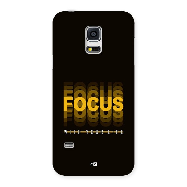 Focus Life Back Case for Galaxy S5 Mini