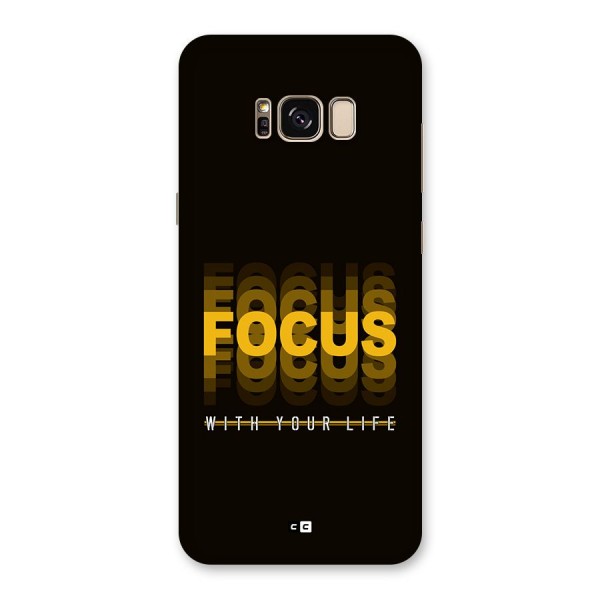 Focus Life Back Case for Galaxy S8 Plus