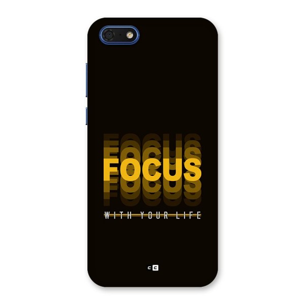 Focus Life Back Case for Honor 7s