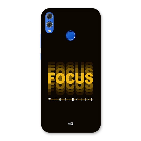 Focus Life Back Case for Honor 8X